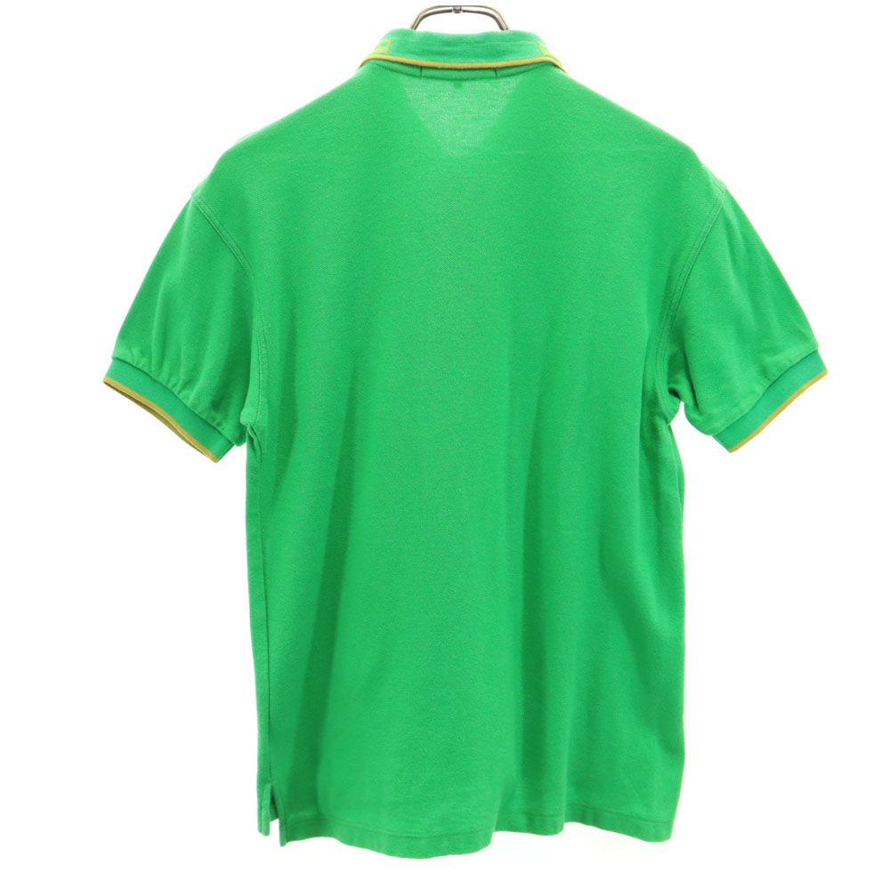 ケンゾーゴルフ 90s 日本製 オールド 半袖 ポロシャツ 1 グリーン KENZO GOLF 鹿の子 メンズ