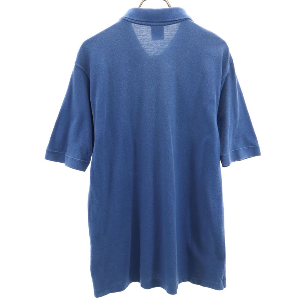 ナイキ 90s 00s オールド 白タグ 半袖 ポロシャツ S ネイビー NIKE 鹿の子 メンズ