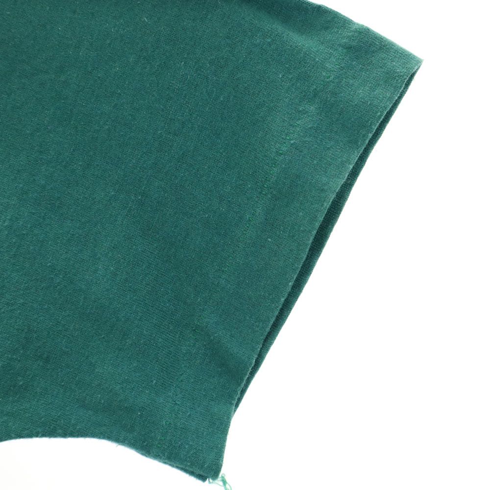 TRENCH トレンチ 80s USA製 ヴィンテージ 半袖 オークランド アスレチックス Tシャツ M グリーン Oakland Athletics メンズ