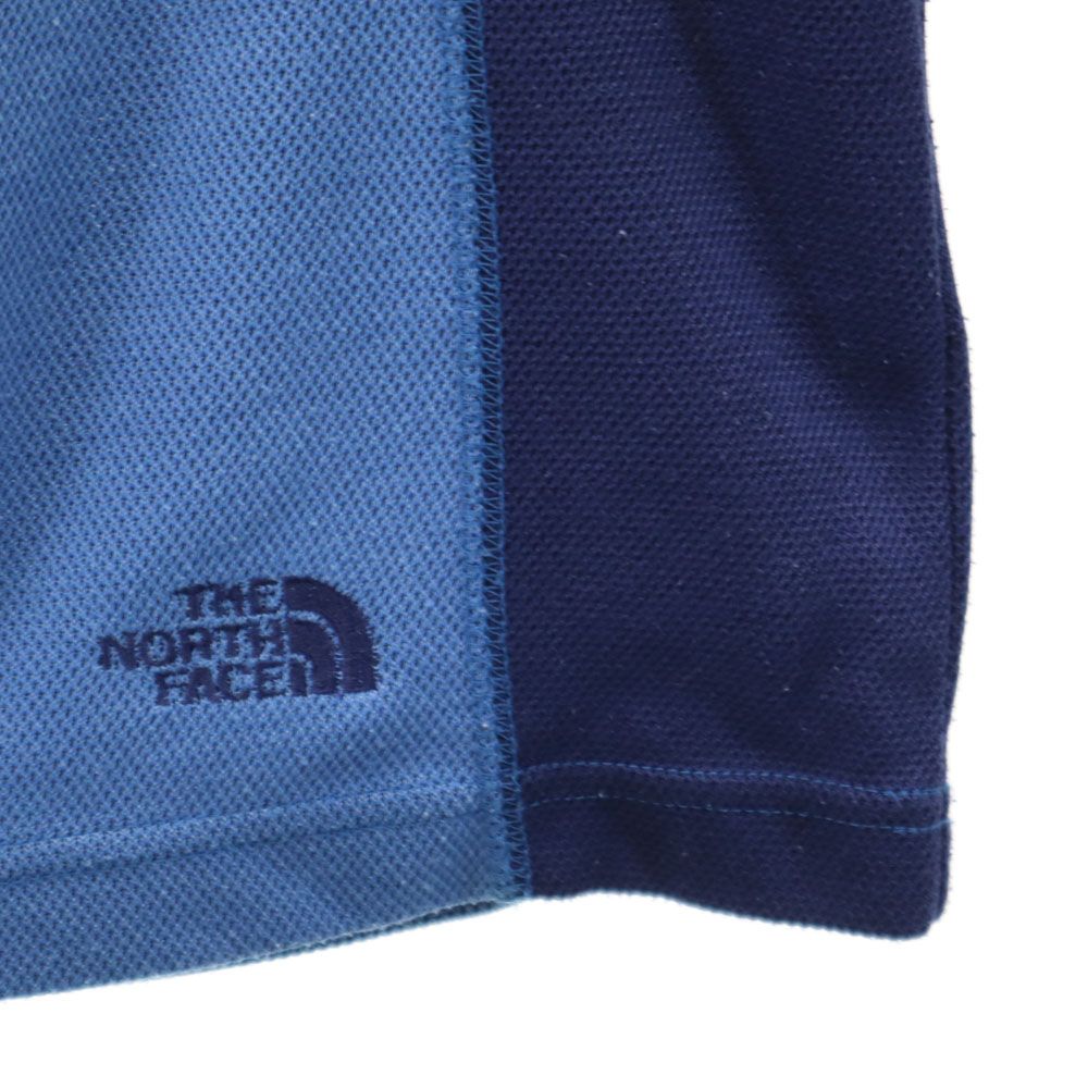 THE NORTH FACE ザノースフェイス NTW30203 長袖 アウトドア ハーフジップ Tシャツ L ブルー系 レディース