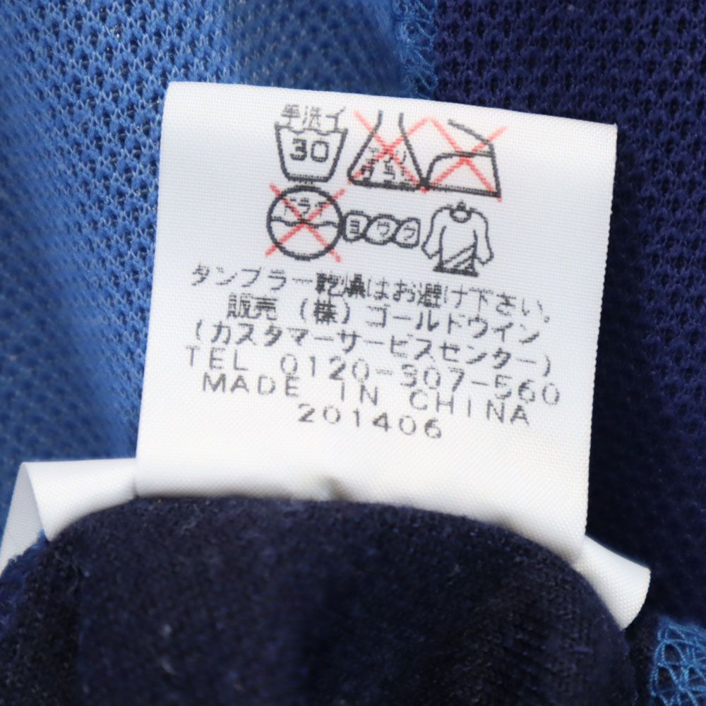 THE NORTH FACE ザノースフェイス NTW30203 長袖 アウトドア ハーフジップ Tシャツ L ブルー系 レディース