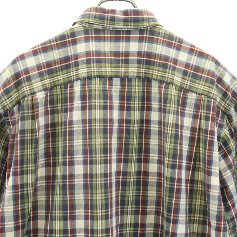 GAP ギャップ 90s オールド チェック柄 半袖 シャツ L メンズ