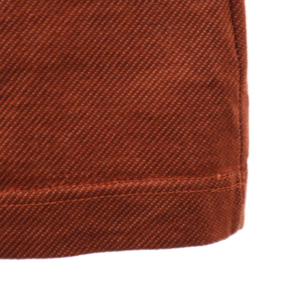 BURBERRY GOLF バーバリーゴルフ イタリア製 半袖 ポロシャツ M ブラウン 鹿の子 メンズ