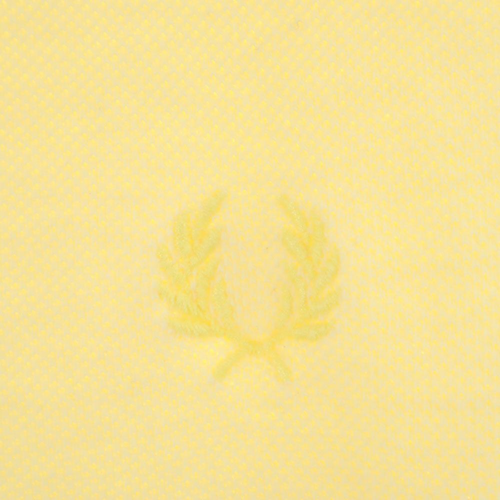 FRED PERRY フレッドペリー 90s イギリス製 オールド 半袖 ポロシャツ 44 イエロー系 鹿の子 メンズ