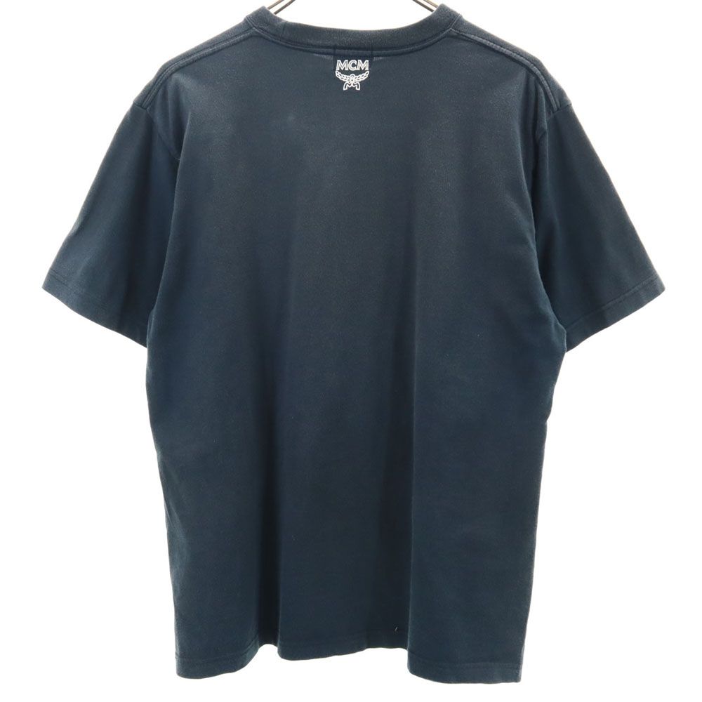 MCM エムシーエム プリント 半袖 Tシャツ M グレー系 メンズ