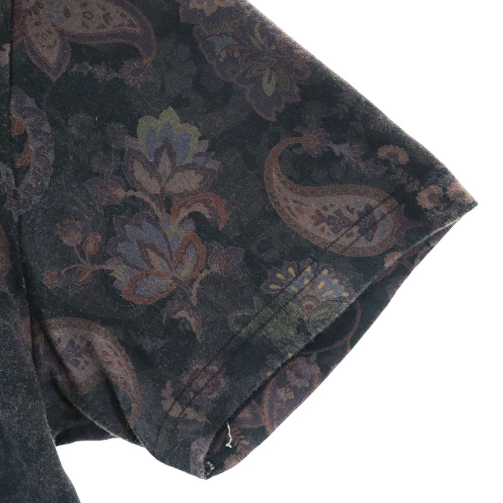 ランバン 総柄 半袖 Tシャツ 48 グレー系 LANVIN メンズ