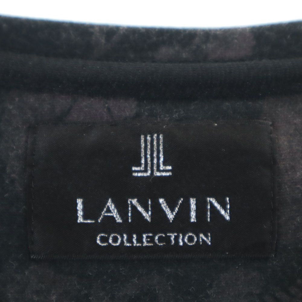 ランバン 総柄 半袖 Tシャツ 48 グレー系 LANVIN メンズ
