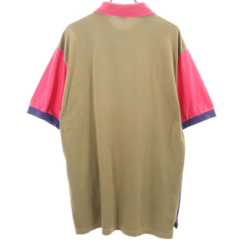 basic equipment 90s オールド 半袖 ポロシャツ M パープル 他 メンズ