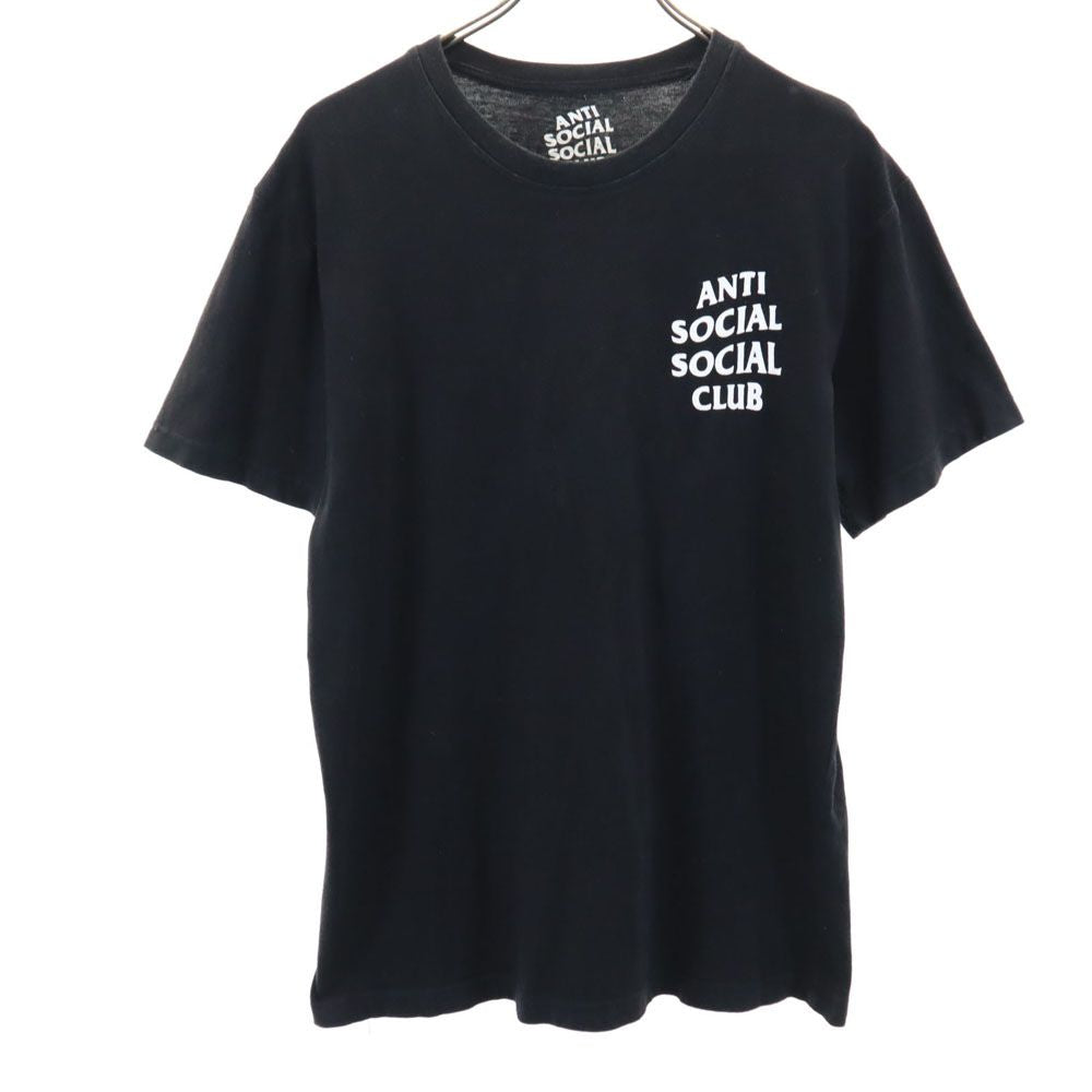 ANTI SOCIAL SOCIAL CLUB アンチソーシャルソーシャルクラブ USA製 バックプリント 半袖 Tシャツ XXL ブラック メンズ
