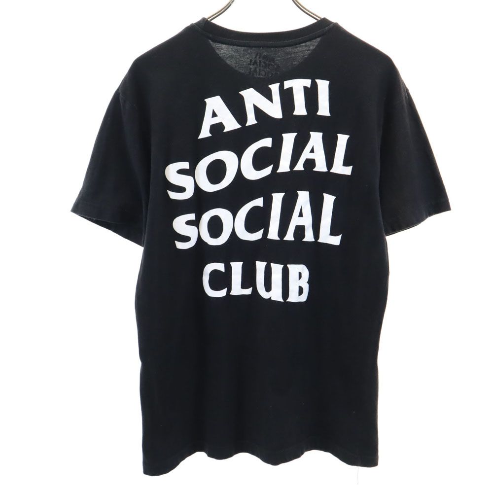 ANTI SOCIAL SOCIAL CLUB アンチソーシャルソーシャルクラブ USA製 バックプリント 半袖 Tシャツ XXL ブラック メンズ