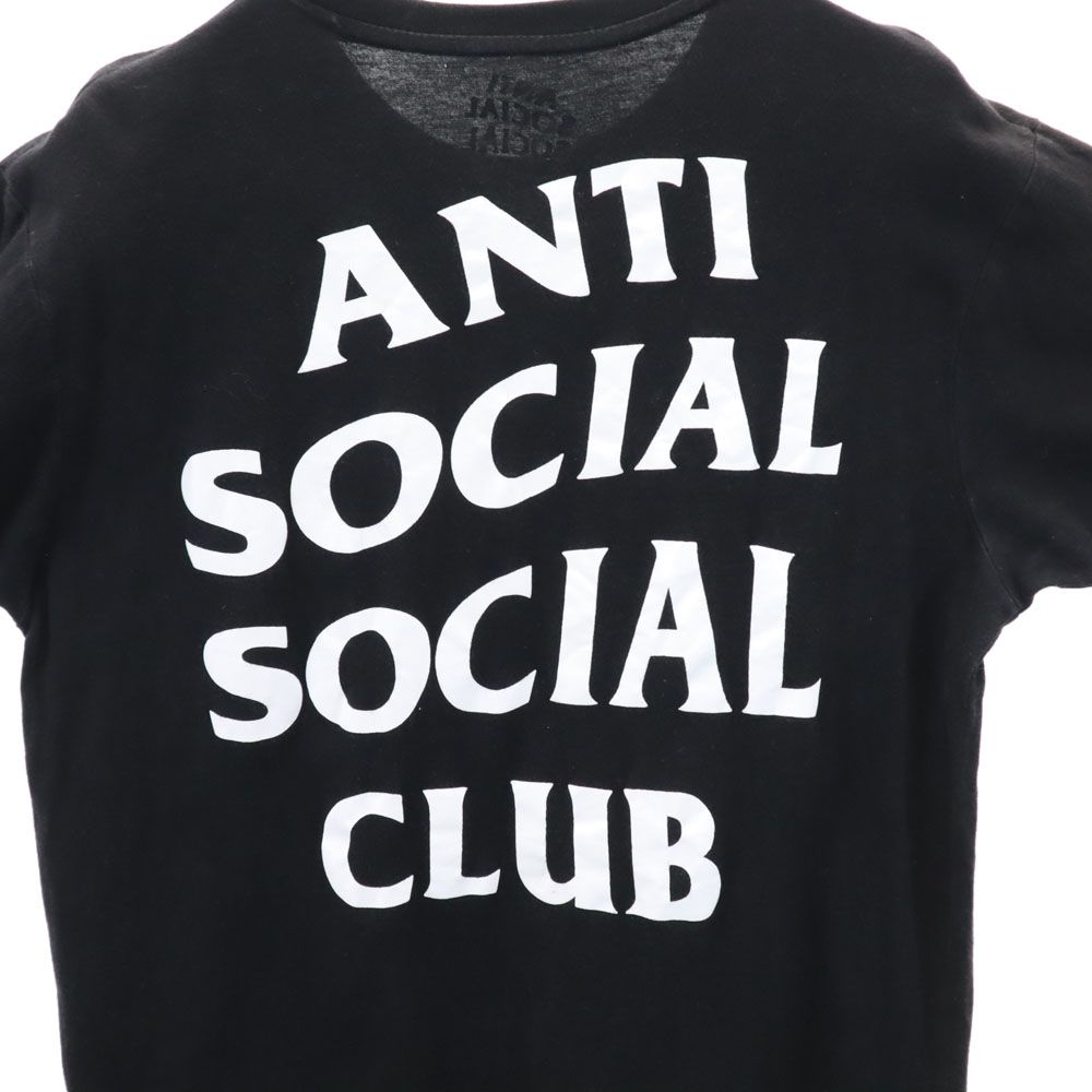 ANTI SOCIAL SOCIAL CLUB アンチソーシャルソーシャルクラブ USA製 バックプリント 半袖 Tシャツ XXL ブラック メンズ