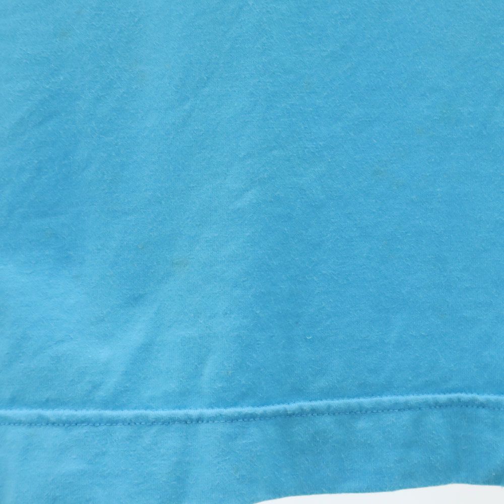 santa fe サンタフェ プリント 半袖 Tシャツ 46 ブルー メンズ