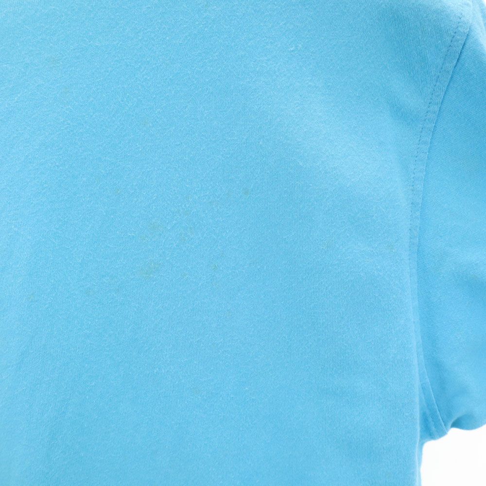 santa fe サンタフェ プリント 半袖 Tシャツ 46 ブルー メンズ