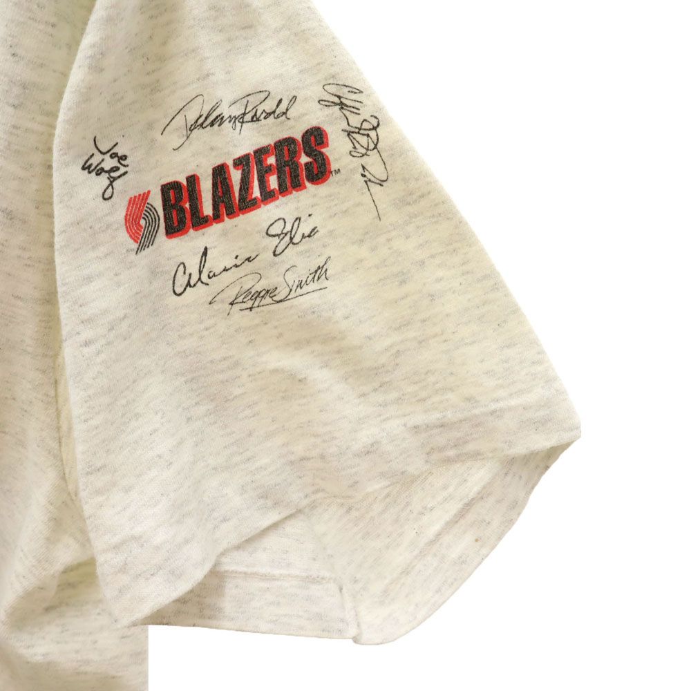 Changes チェンジーズ 90s USA製 オールド プリント 半袖 Tシャツ L グレー バスケットボール メンズ