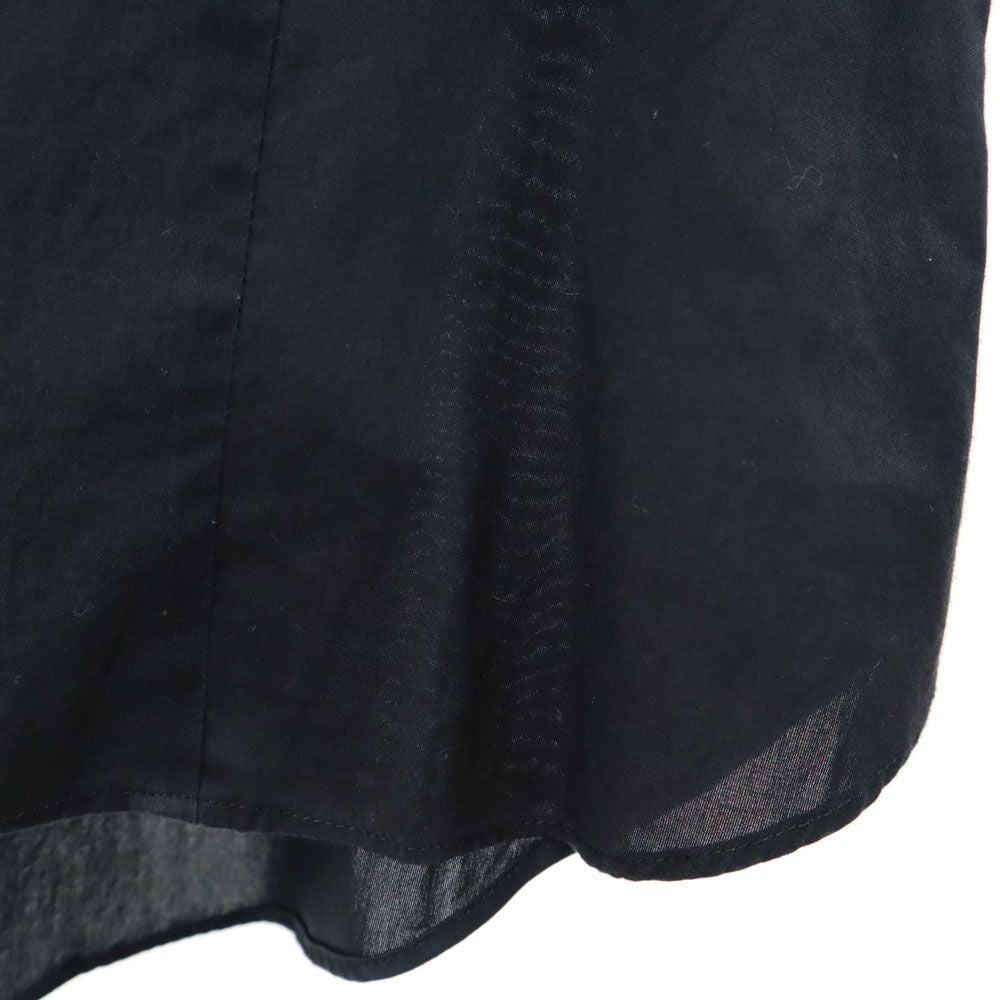 Y's for living ワイズフォーリビング 日本製 長袖 ブラウス ネイビー シャツ レディース