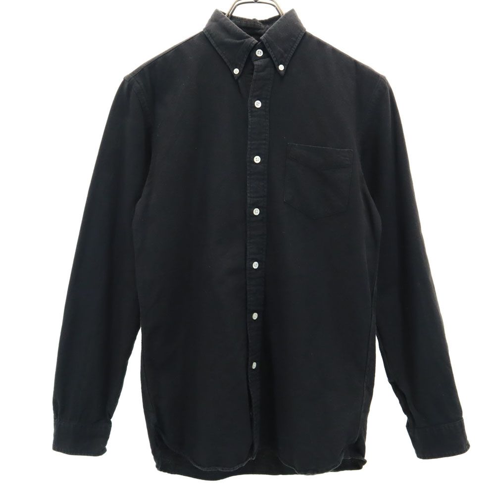 RRL ダブルアールエル 長袖 ボタンダウンシャツ XS ブラック Ralph Lauren ラルフローレン メンズ