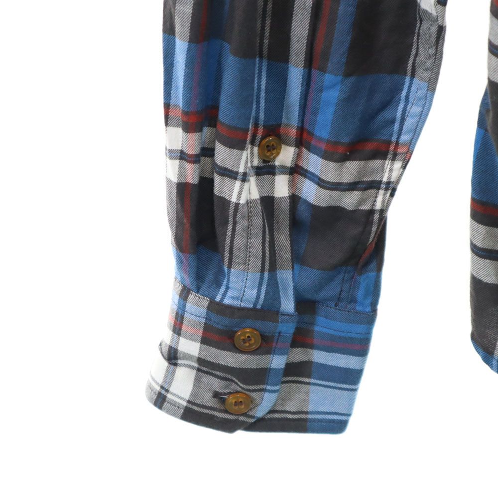 ヴィヴィアンウエストウッドマン 日本製 長袖 チェックシャツ 44 ブルー 他 Vivienne WestwoodMAN メンズ