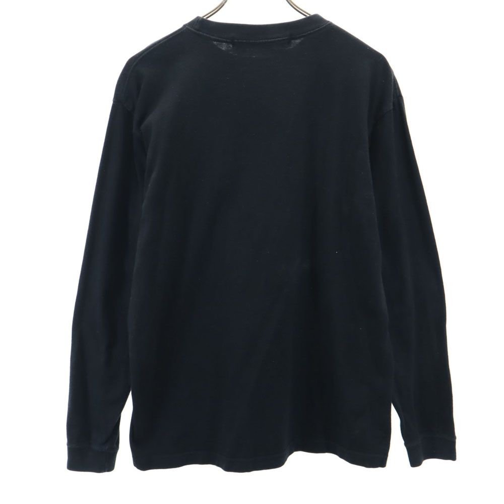 Ground Y グラウンドワイ 長袖 Tシャツ ブラック ロンT メンズ