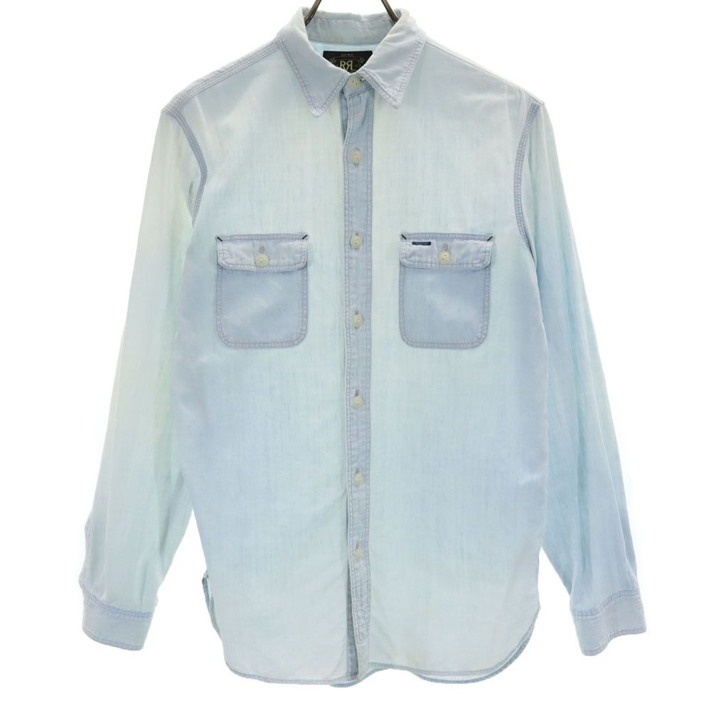 RRL ダブルアールエル 長袖 シャツ XS ブルー系 RALPH LAUREN メンズ