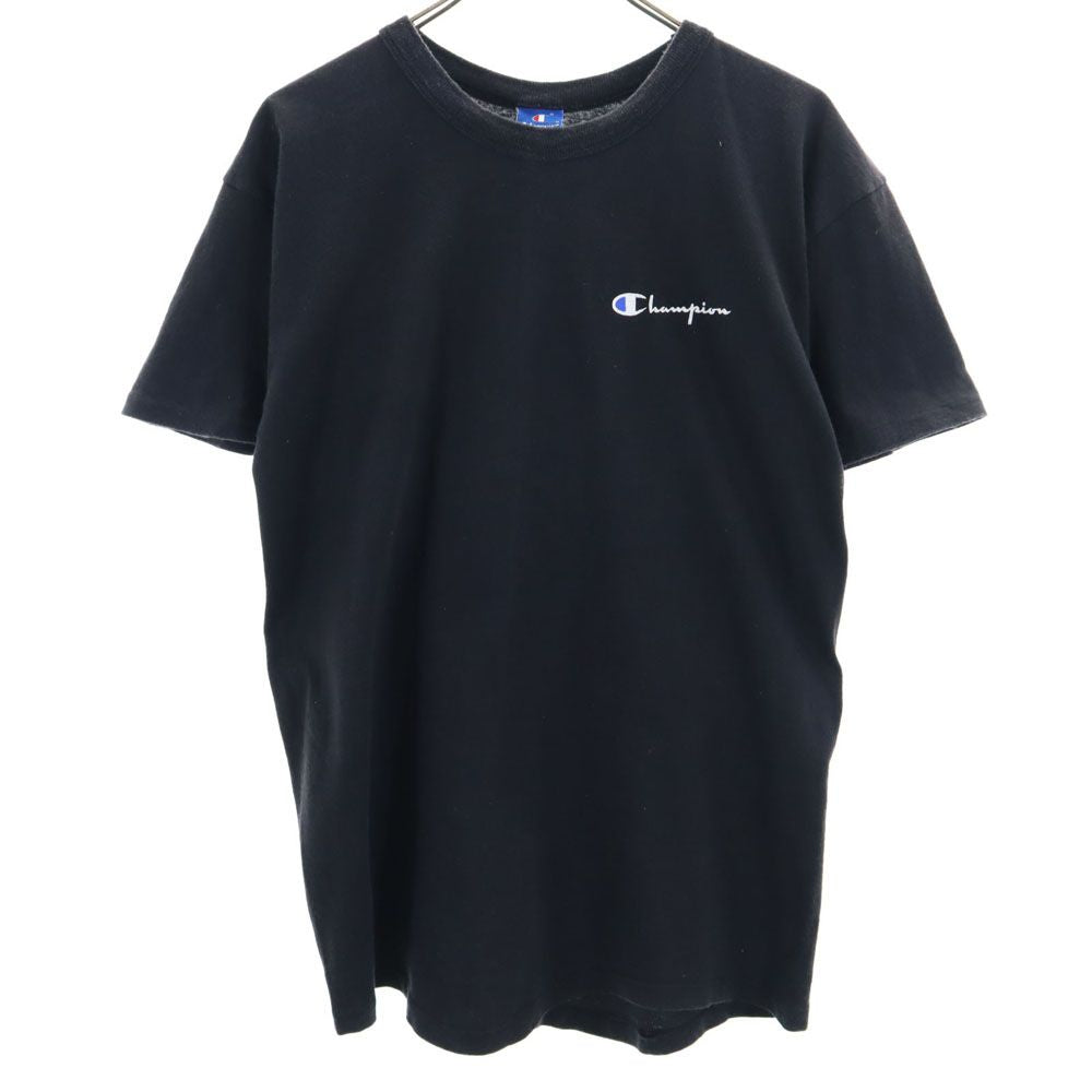 Champion チャンピオン 90s USA製 オールド 半袖 Tシャツ L ブラック レディース