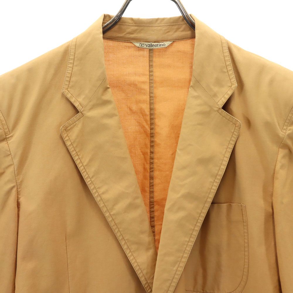 Valentino ヴァレンチノ テーラードジャケット 46 オレンジ系 メンズ