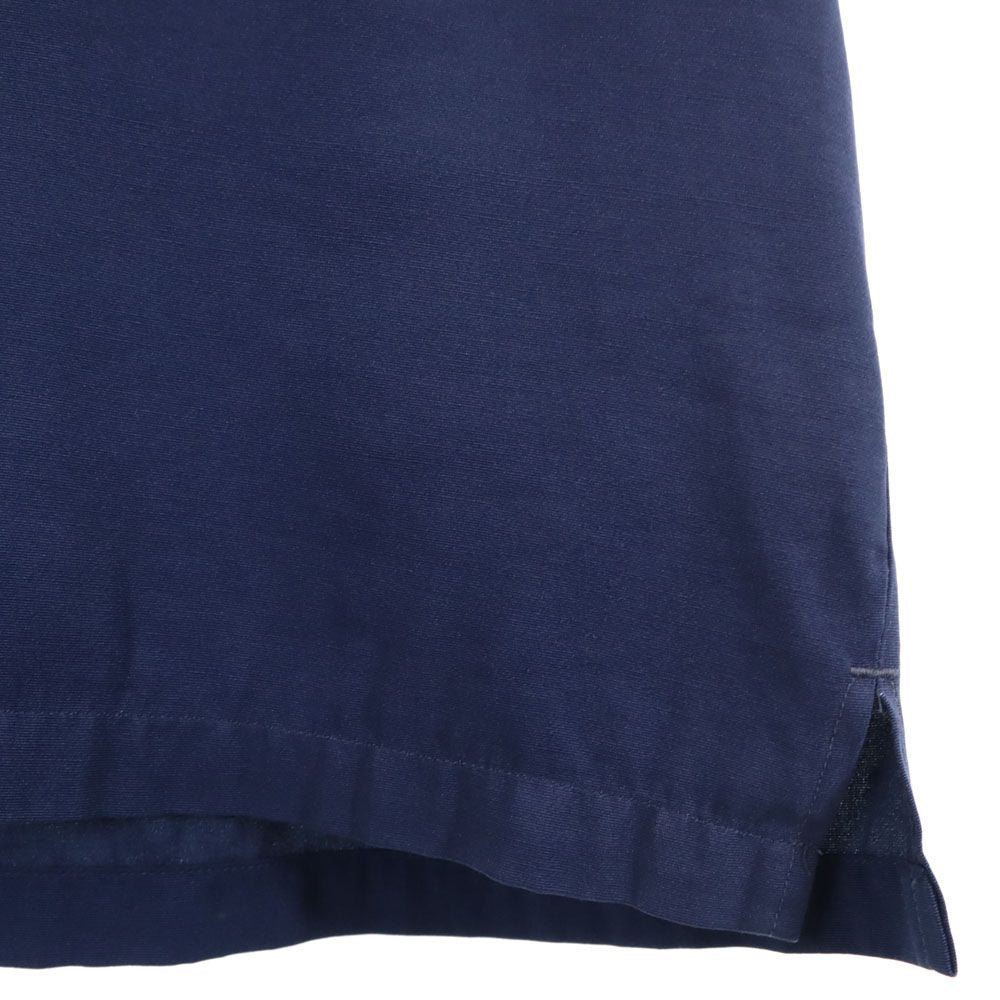 コリスコ 半袖 オープンカラーシャツ ネイビー系 CORISCO メンズ