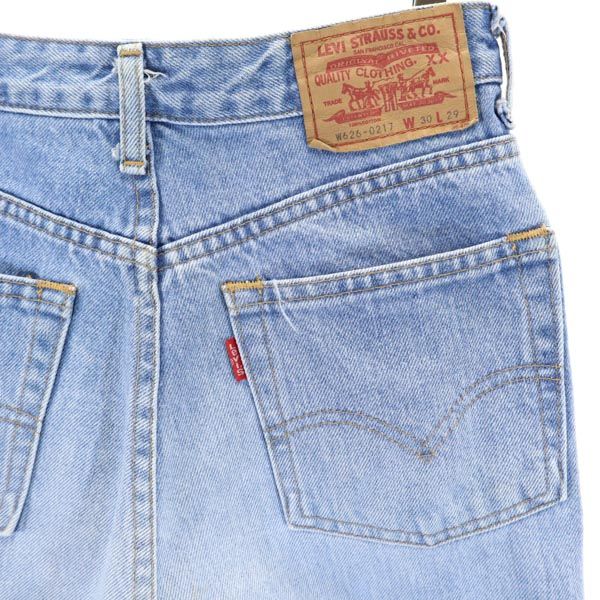 Levi's リーバイス 90s w626-0217 テーパードデニムパンツ w30 ジーパン レディース