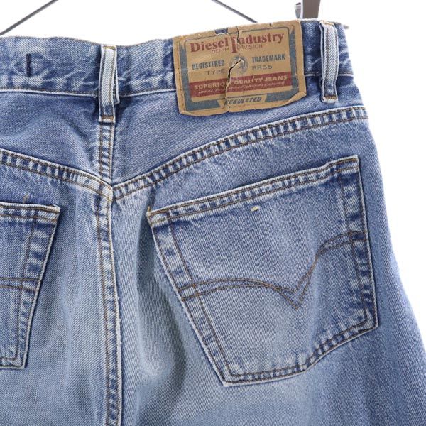 DIESEL ディーゼル イタリア製 カットオフ ストレートデニムパンツ w29 ボタンフライ ジーパン メンズ