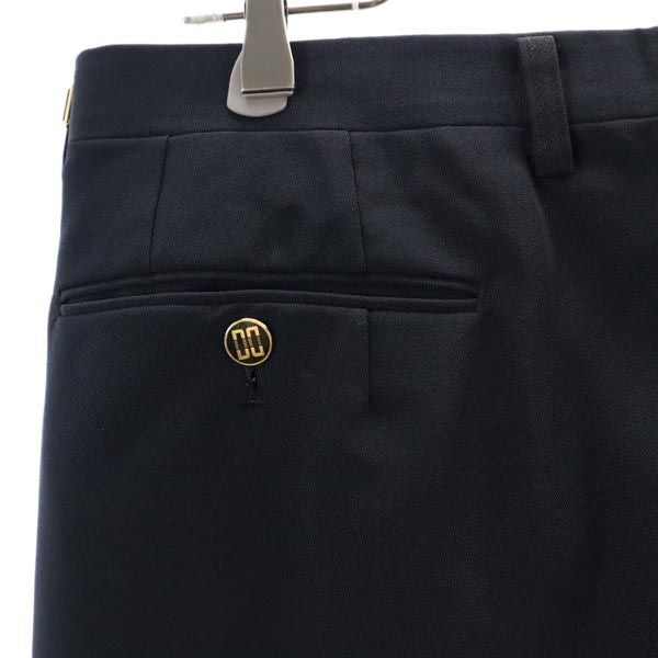 DAKS ダックス スラックスパンツ 85 紺 メンズ