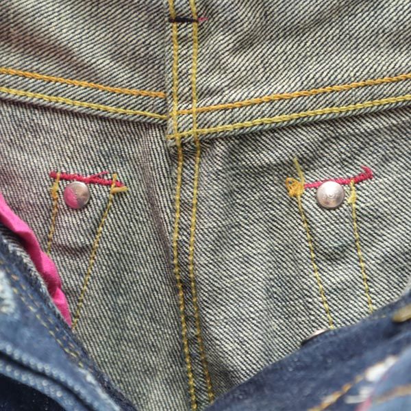 Paul Smith ポールスミス 赤耳 ストレートデニムパンツ 42 ボタンフライ ジーパン メンズ