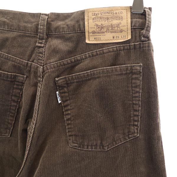 Levi's リーバイス 90s w515 コーデュロイパンツ w29 ブラウン系 レディース