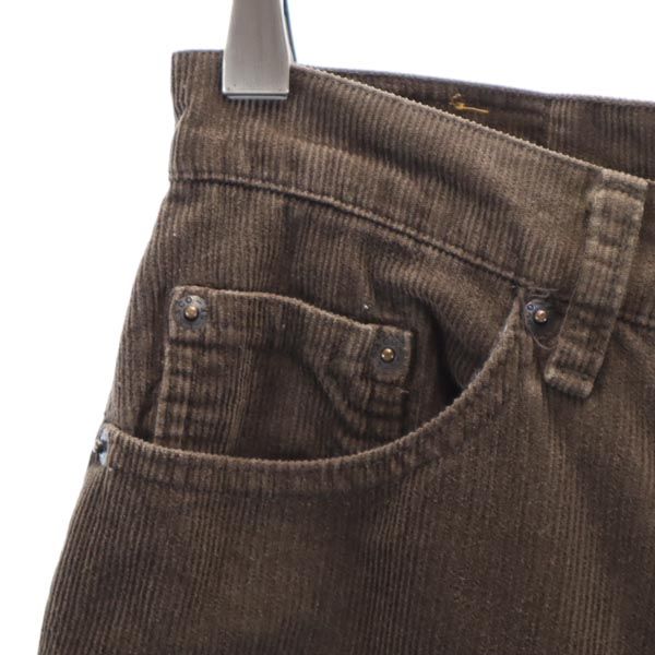 Levi's リーバイス 90s w515 コーデュロイパンツ w29 ブラウン系 レディース