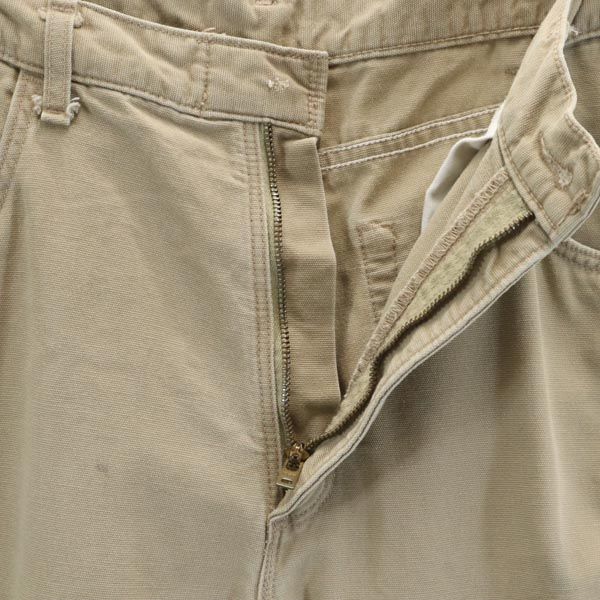 カーハート チノパンツ W36 ベージュ Carhartt メンズ