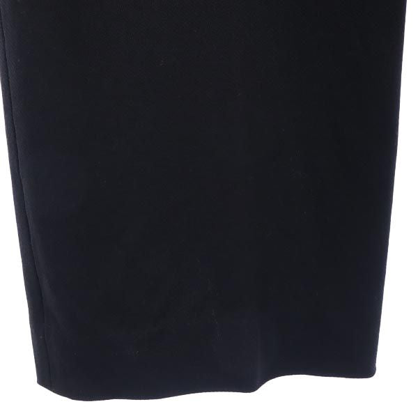 MAX MARA マックスマーラ イタリア製 ウールブレンド スラックスパンツ 40 黒 レディース