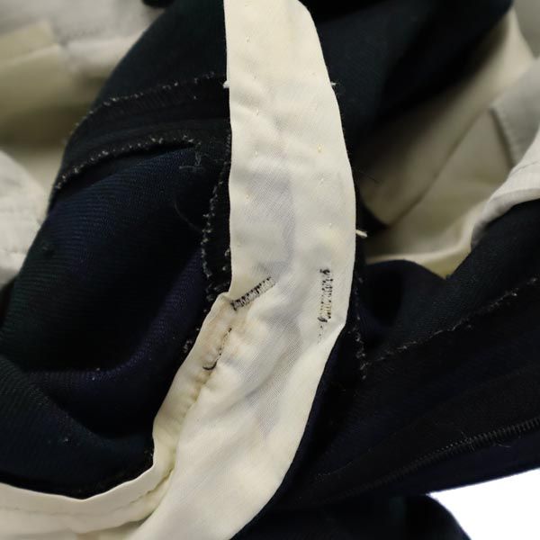 Pierre Cardin ピエールカルダン スラックスパンツ 70 緑×青 リラックスパンツ メンズ