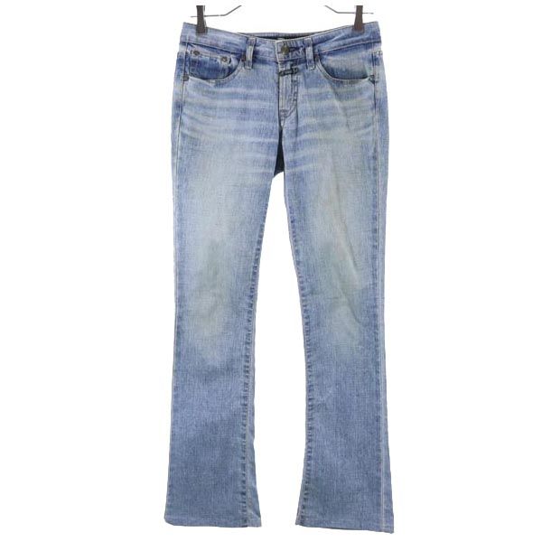 MARITHE + FRANCOIS GIRBAUD マリテフランソワジルボー 日本製 ブーツカットデニムパンツ S ジーパン レディース