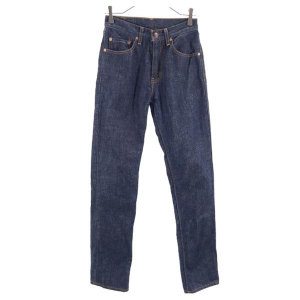 Levi's リーバイス 552 ストレートデニムパンツ W25 ネイビー ジーパン レディース