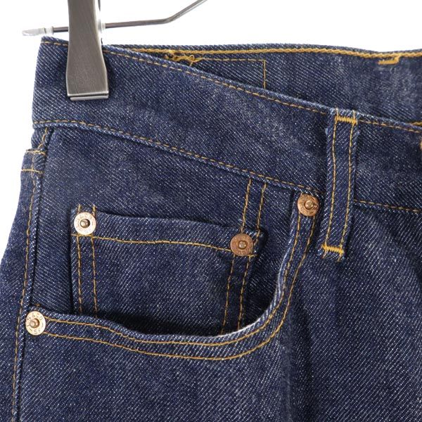 Levi's リーバイス 552 ストレートデニムパンツ W25 ネイビー ジーパン レディース