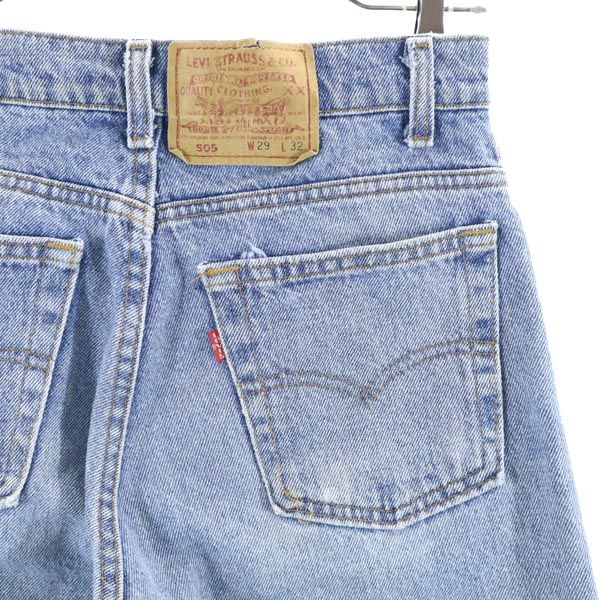 Levi's リーバイス 90s 505 USA製 ストレートデニムパンツ w29 ジーパン メンズ