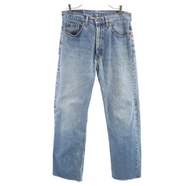 Levi's リーバイス 90s 512 カットオフ ストレートデニムパンツ W32 ジーパン メンズ