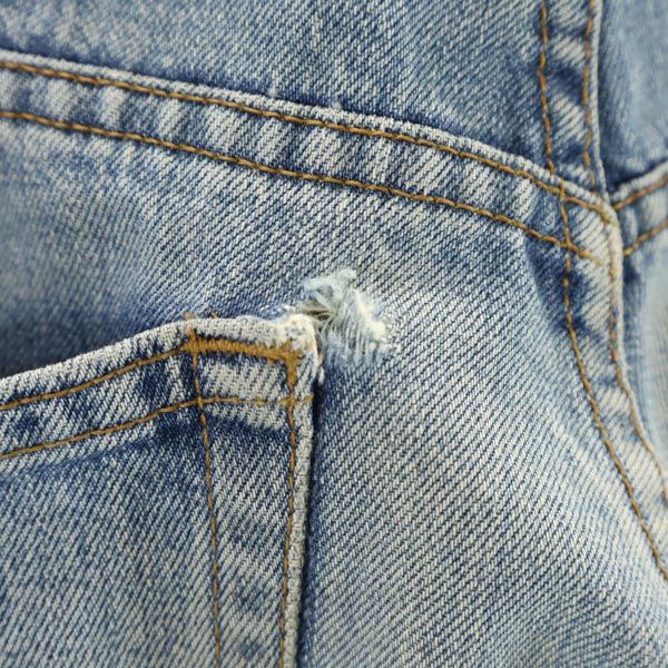 Levi's リーバイス 90s 512 カットオフ ストレートデニムパンツ W32 ジーパン メンズ