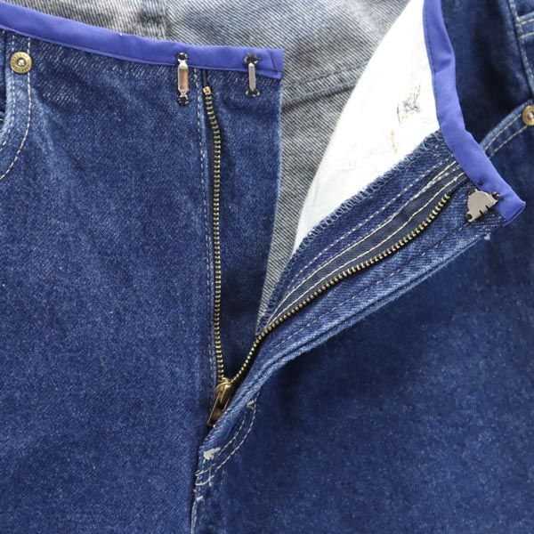 トラサルディ テーパードデニムパンツ インディゴ TRUSSARDI ジーパン メンズ