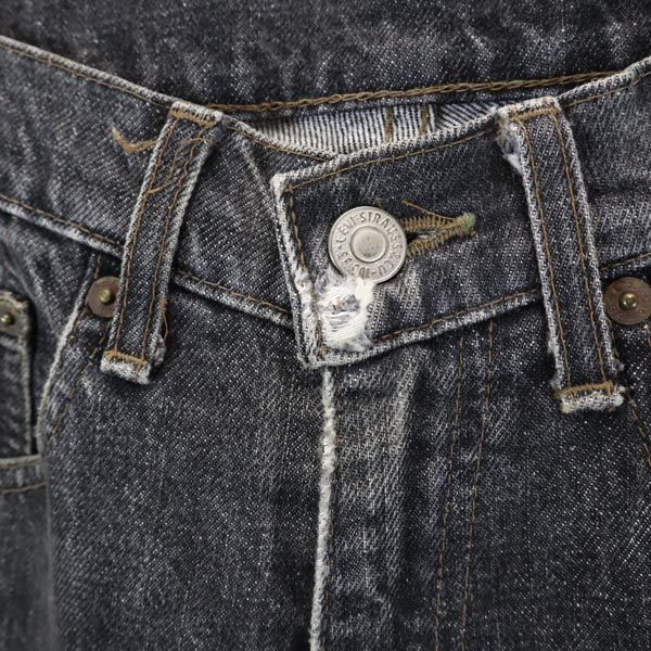 Levi's リーバイス 80s 503-0259 テーパードデニムパンツ w29 ブラック系 ジーパン メンズ
