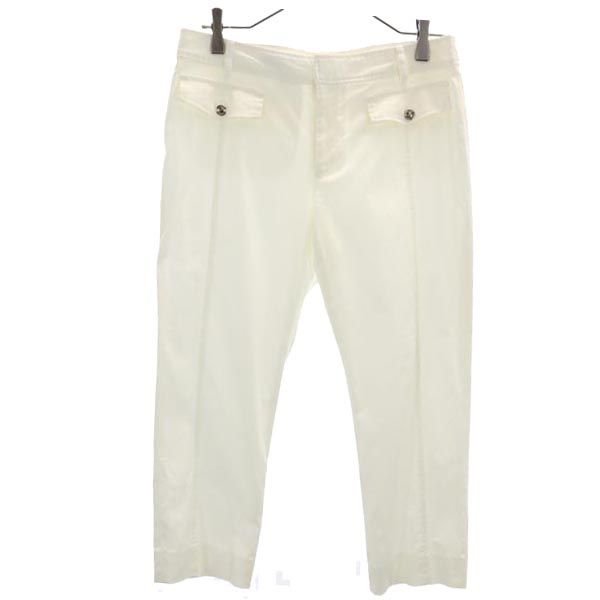 アクアスキュータム サブリナ パンツ 10 白 Aquascutum レディース