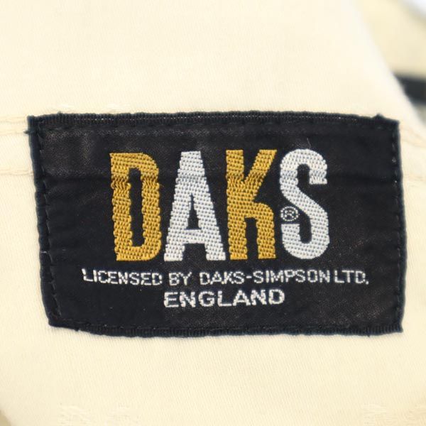 DAKS ダックス ウールブレンド スラックスパンツ 84 カーキ メンズ