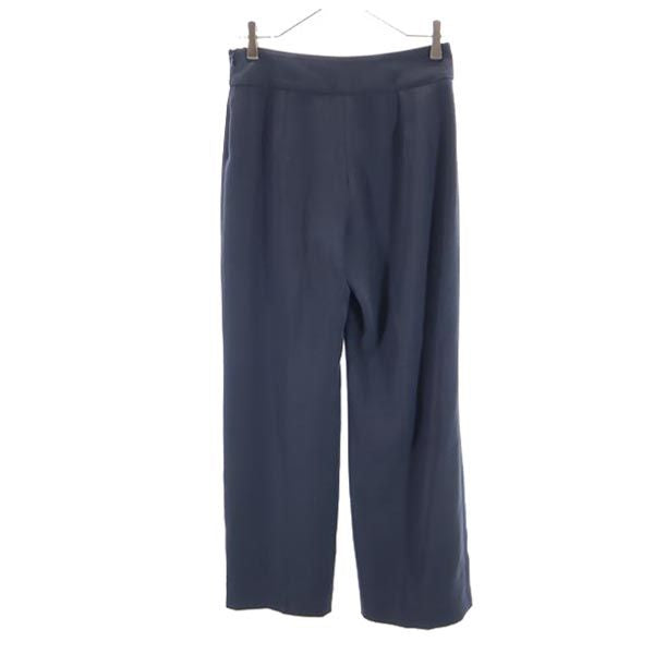 ARMANI アルマーニ スラックスパンツ 38 ネイビー系 レディース