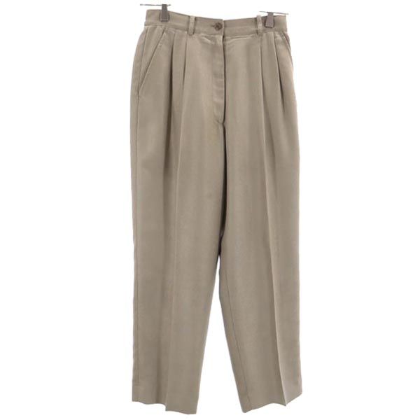 KENZO ケンゾー ゴルフ 日本製 ロゴ刺繍 ゴルフ パンツ 2 ベージュ系 GOLF レディース