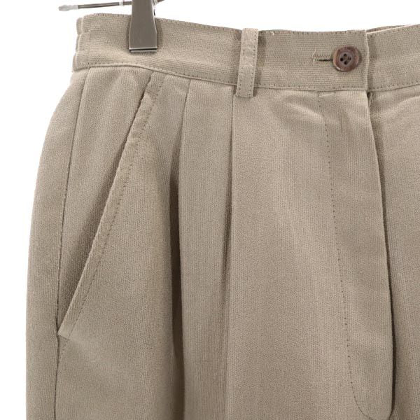 KENZO ケンゾー ゴルフ 日本製 ロゴ刺繍 ゴルフ パンツ 2 ベージュ系 GOLF レディース