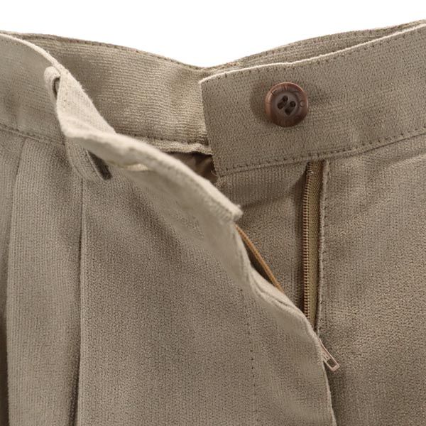 KENZO ケンゾー ゴルフ 日本製 ロゴ刺繍 ゴルフ パンツ 2 ベージュ系 GOLF レディース