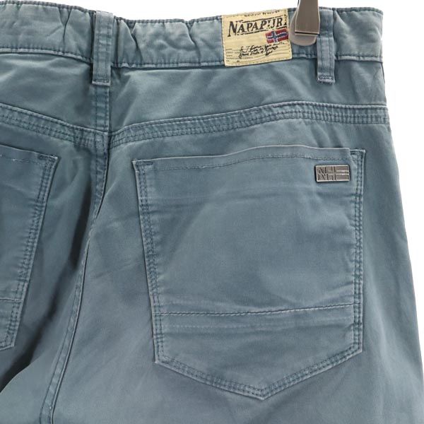 NAPAPIJRI ナパピリ ストレッチパンツ w31 緑系 メンズ